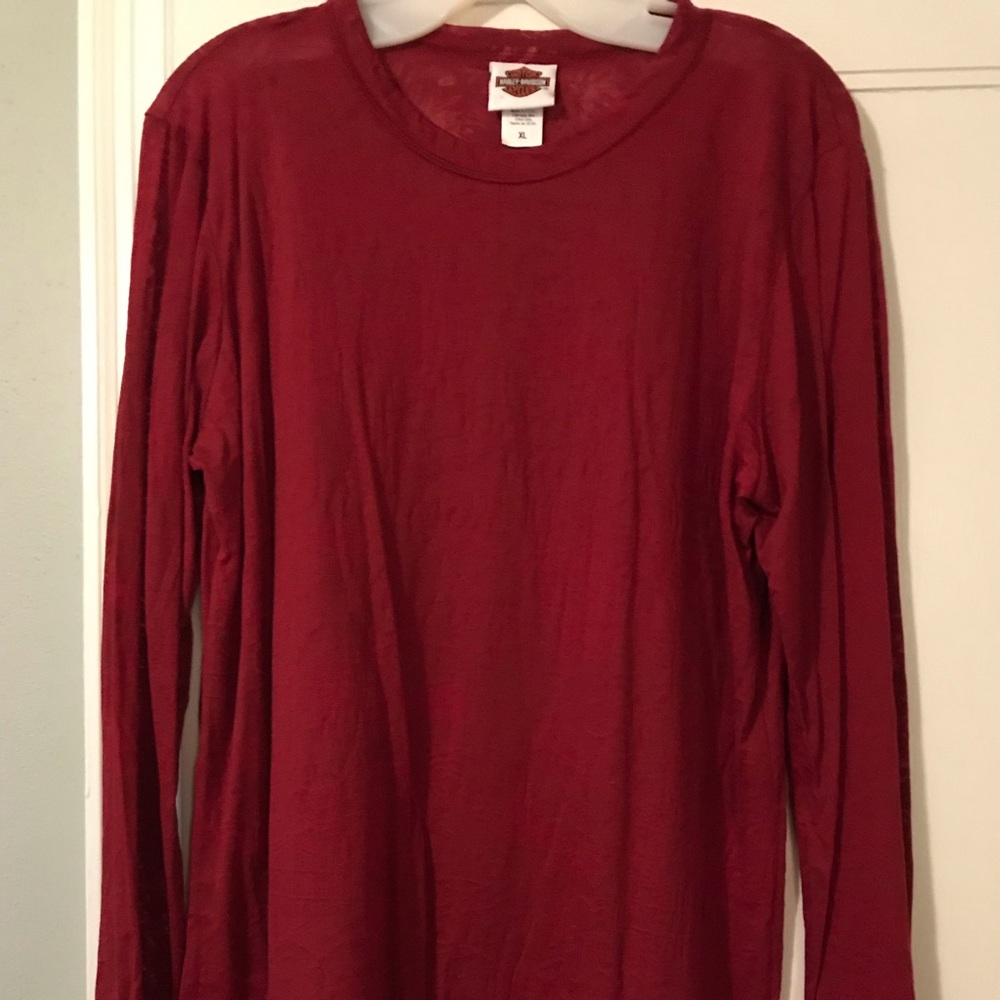 Women’s authentic Harley Davidson pullover top